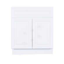 Load image into Gallery viewer, Newport White Sink Base Cabinet 1 Dummy Drawer 2 Doors