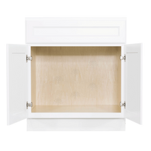 Load image into Gallery viewer, Newport White Vanity Sink Base Cabinet 1 Dummy Drawer 2 Doors