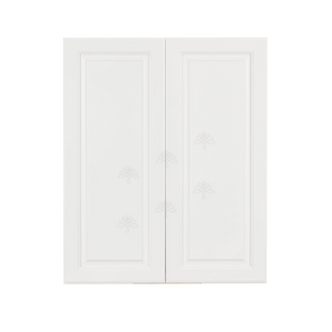 Newport White Wall Cabinet 2 Doors 2 Adjustable Shelves
