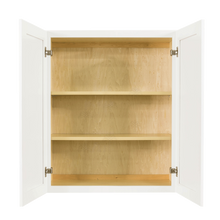 Load image into Gallery viewer, Newport White Wall Cabinet 2 Doors 2 Adjustable Shelves