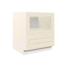 Load image into Gallery viewer, Oxford Series Creamy White Finish Base Microwave with Drawer Cabinet