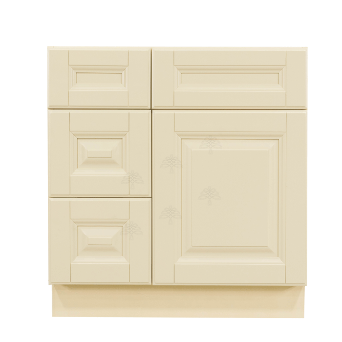 Oxford Vanity Sink Base Cabinet 1 Dummy Drawer 1 Door (Left)