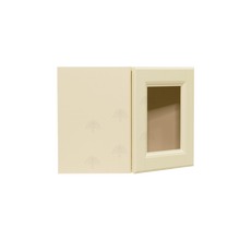 Load image into Gallery viewer, Oxford Wall Mullion Door Diagonal Corner Cabinet 1 Door No Shelf Glass Not Included