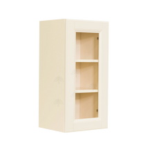Load image into Gallery viewer, Oxford Wall Mullion Door Cabinet 1 Door 2 Adjustable Shelves Glass Not Included