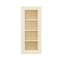 Load image into Gallery viewer, Oxford Wall Mullion Door Cabinet 1 Door 3 Adjustable Shelves Glass Not Included