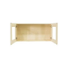 Load image into Gallery viewer, Oxford Wall Mullion Door Cabinet 2 Doors No Shelf 24 Inch Depth Glass Not Included