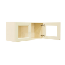 Load image into Gallery viewer, Oxford Wall Mullion Door Cabinet 2 Doors No Shelf 24 Inch Depth Glass Not Included