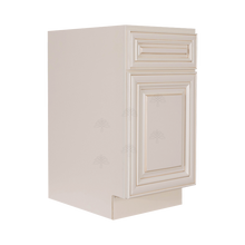 Load image into Gallery viewer, Princeton Series Creamy White With Glaze Base Waste Basket Cabinet
