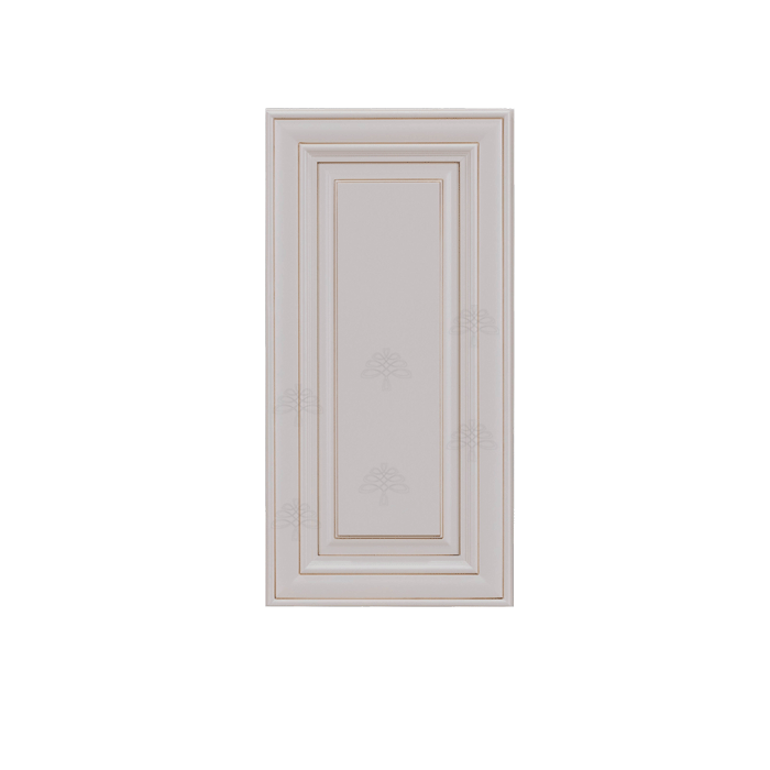 Princeton Creamy White Glazed Wall Cabinet 1 Door 2 Adjustable Shelves
