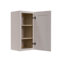 Load image into Gallery viewer, Princeton Creamy White Wall Cabinet 1 Door 2 Adjustable Shelves 30-inch Height