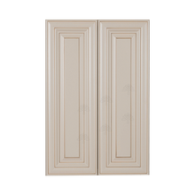 Load image into Gallery viewer, Princeton Creamy White Wall Cabinet 2 Doors 2 Adjustable Shelves With 30-inch Height