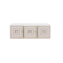 Load image into Gallery viewer, Princeton Creamy White Glazed Wall Small Drawer Cabnet 3 Drawers