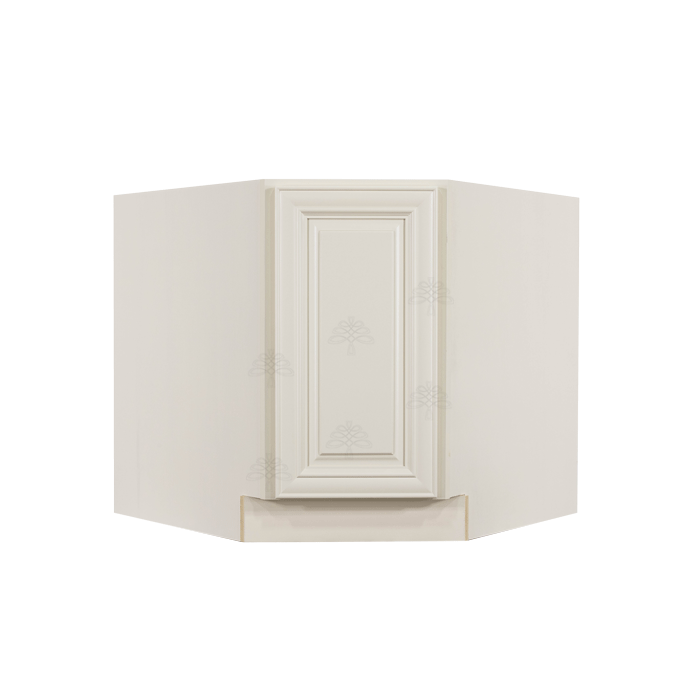 Princeton Off-white Base Diagonal Cabinet 1 Door 1 Adjustable Shelf