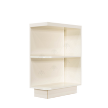 Load image into Gallery viewer, Princeton Off-white Base Open End Shelf 12 inch No Door 1 Fixed Shelf (Right)