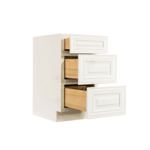 Load image into Gallery viewer, Princeton Off-white Base Drawer Cabinet 3 Drawers