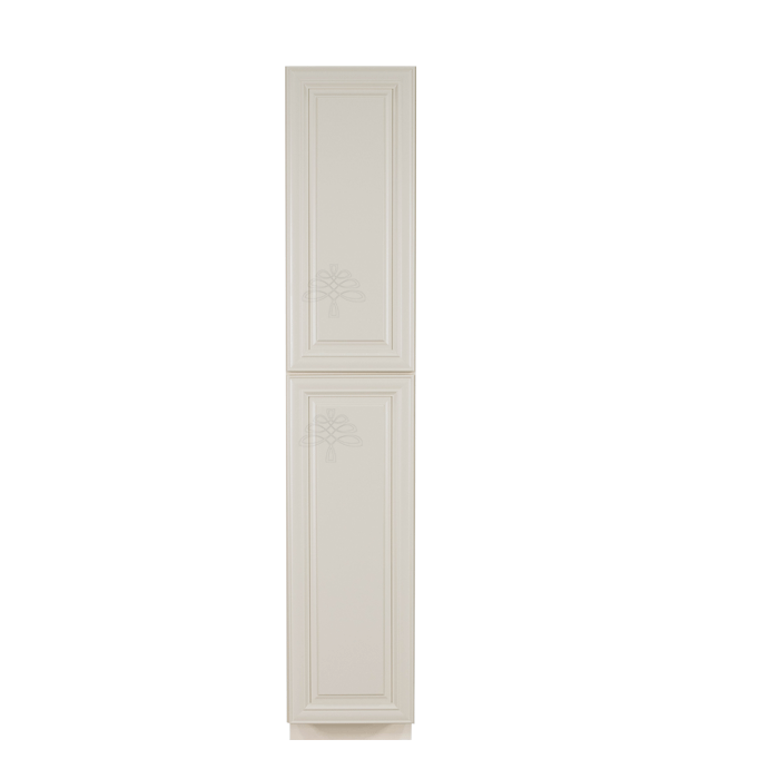 Princeton Off-white Tall Pantry 1 Upper Door and 1 Lower Door