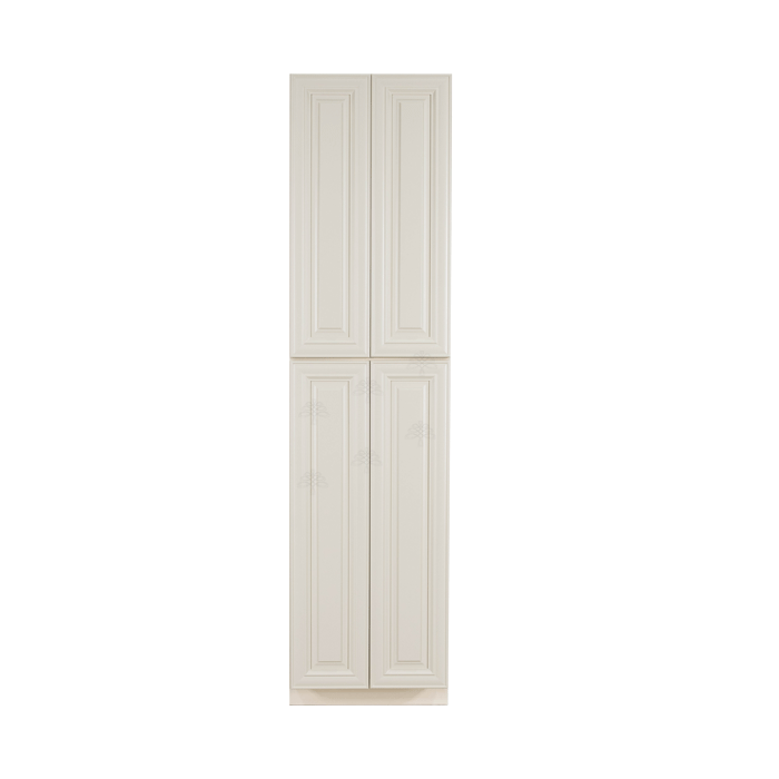 Princeton Off-white Tall Pantry 2 Upper Doors and 2 Lower Doors