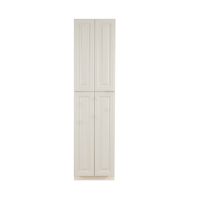 Princeton Off-white Tall Pantry 2 Upper Doors and 2 Lower Doors