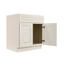 Load image into Gallery viewer, Princeton Off-white Sink Base Cabinet 1 Dummy Drawer 2 Doors