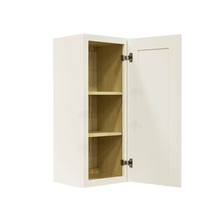 Load image into Gallery viewer, Princeton Off-white Wall Cabinet 1 Door 2 Adjustable Shelves