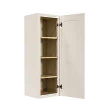 Load image into Gallery viewer, Princeton Off-white Wall Cabinet 1 Door 3 Adjustable Shelves