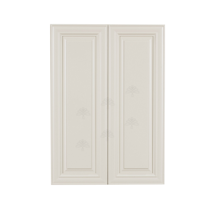 Princeton Off-white Wall Cabinet 2 Doors 3 Adjustable Shelves