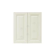 Load image into Gallery viewer, Princeton Off-White Wall Cabinet 2 Doors 2 Adjustable Shelves With 30-inch Height