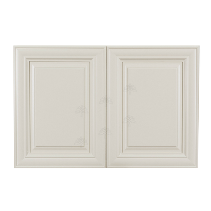 Princeton Off-white Wall Cabinet 2 Doors 1 Adjustable Shelf 24inch Depth