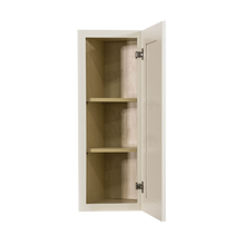 Load image into Gallery viewer, Princeton Off-white Wall End Angle Cabinet 1 Door 2 or 3 Shelves