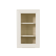 Load image into Gallery viewer, Princeton Off-white Wall Mullion Door Cabinet 1 Door 2 Adjustable Shelves Glass not Included