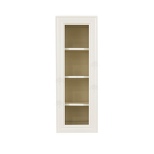 Load image into Gallery viewer, Princeton Off-white Wall Mullion Door Cabinet 1 Door 3 Adjustable Shelves Glass not Included