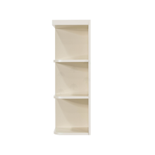 Load image into Gallery viewer, Princeton Off-white Wall Open End Shelf No Door 2 Fixed Shelves (Left)
