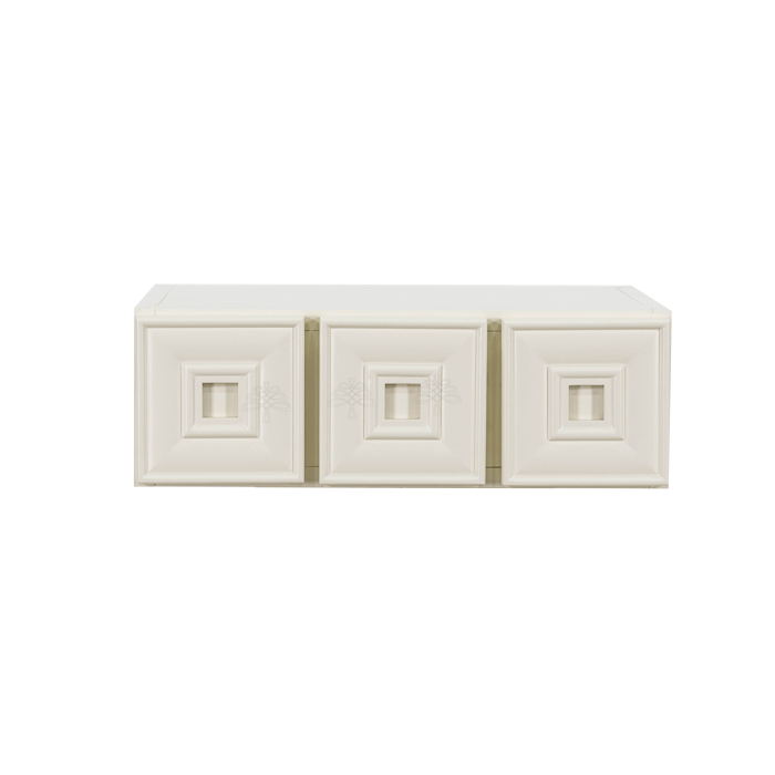 Princeton Off-white Wall Small Drawer Cabnet 3 Drawers