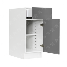 Load image into Gallery viewer, Valencia Gray Series Base Cabinet with 1 Drawer 1 Door and 1 Shelf or ROT
