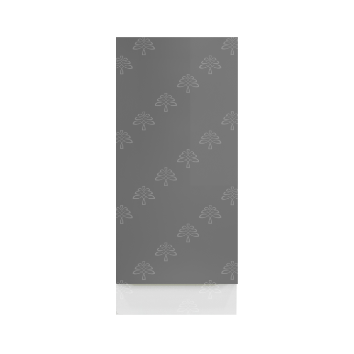 Valencia Gray Series Full Height Base Cabinet with 1 Door and Shelves or ROTs