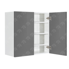 Load image into Gallery viewer, Valencia Gray Series Wall Cabinet with 2 Doors and 42-inch Height