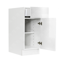 Load image into Gallery viewer, Valencia White Series Base Cabinet with 1 Drawer 1 Door and 1 Shelf or ROT