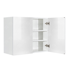Load image into Gallery viewer, Valencia White Series Wall Cabinet with 2 Doors and 36-inch Height