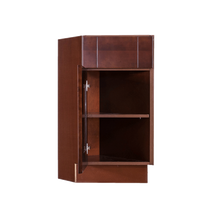 Load image into Gallery viewer, Wurzburg Base End Angle Cabinet 1 Fake Drawer 1 Door 1 Adjustable Shelf (Left)
