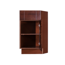 Load image into Gallery viewer, Wurzburg Base End Angle Cabinet 1 Fake Drawer 1 Door Adjustable Shelf (Right)