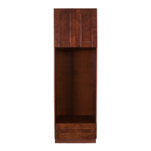 Load image into Gallery viewer, Wurzburg Tall Double Oven Cabinet 2 Upper Doors and 1 Lower Drawer