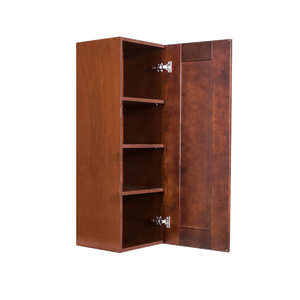 Wurzburg Wall Cabinet 1 Door 3 Adjustable Shelves