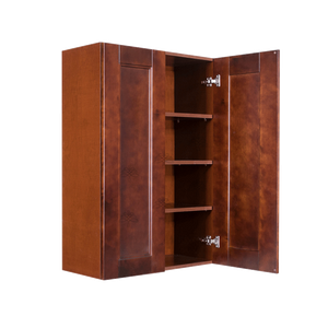 Wurzburg Wall Cabinet 2 Doors 3 Adjustable Shelves