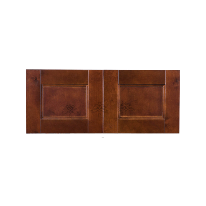 Wurzburg Wall Cabinet 2 Doors No Shelf 24inch Depth