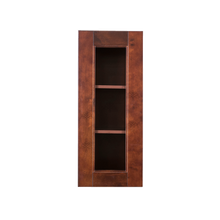 Load image into Gallery viewer, Wurzburg Wall Mullion Door Cabinet 1 Door 2 Adjustable Shelves Glass Not Included