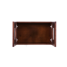 Load image into Gallery viewer, Wurzburg Wall Mullion Door Cabinet 2 Doors No Shelf Glass Not Included